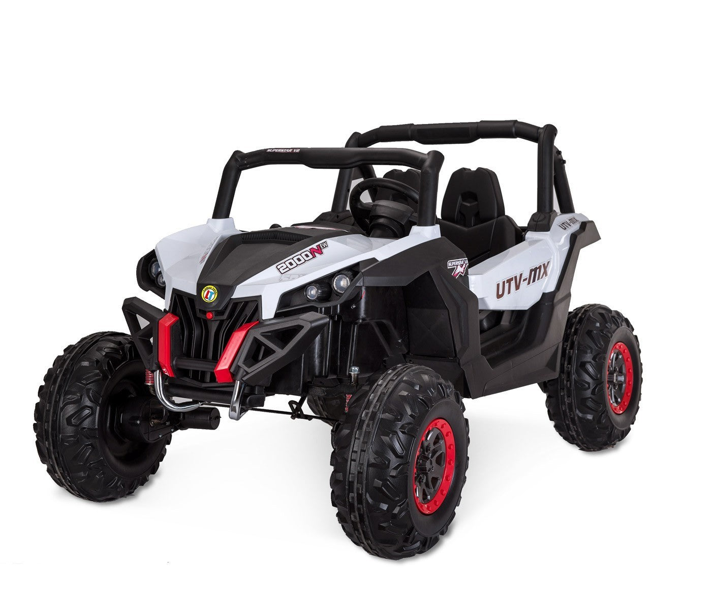 LT878 Quad électrique pour enfant modèle THUNDER 4 amortisseurs siège en cuir