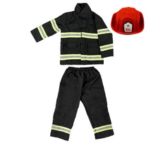 360190 Costume de Carnaval déguisement de Pompier pour enfant avec casque inclus