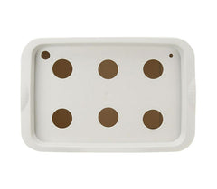 4496 Kit système de culture HYDROPONIQUE boîte 6 trous 41,3x27,6 cm et pompe àir