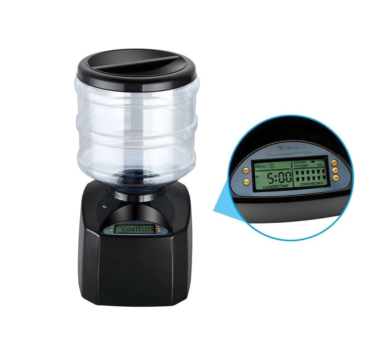 4652 Distributeur automatique de croquettes pour animaux PROLABZOO 5.5 LT 