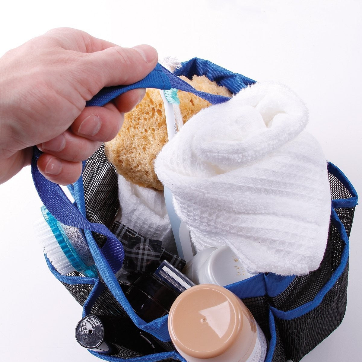 Sac 8 poche de rangement multi-poches - Voyage caddie avec une maille respirante