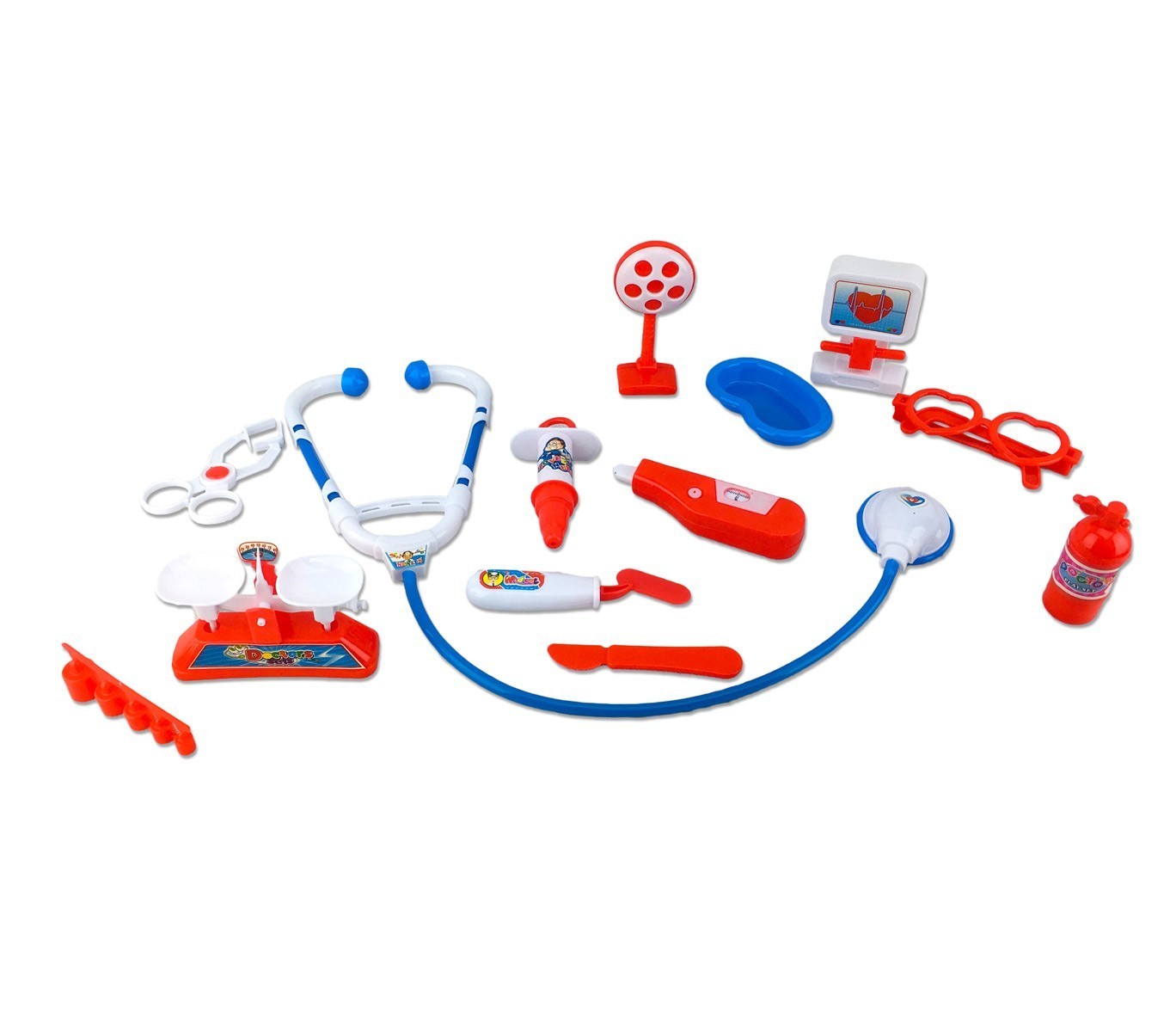 363751 Playset docteur TROLLEY CIGIOKI avec 13 accessoires fantastiques