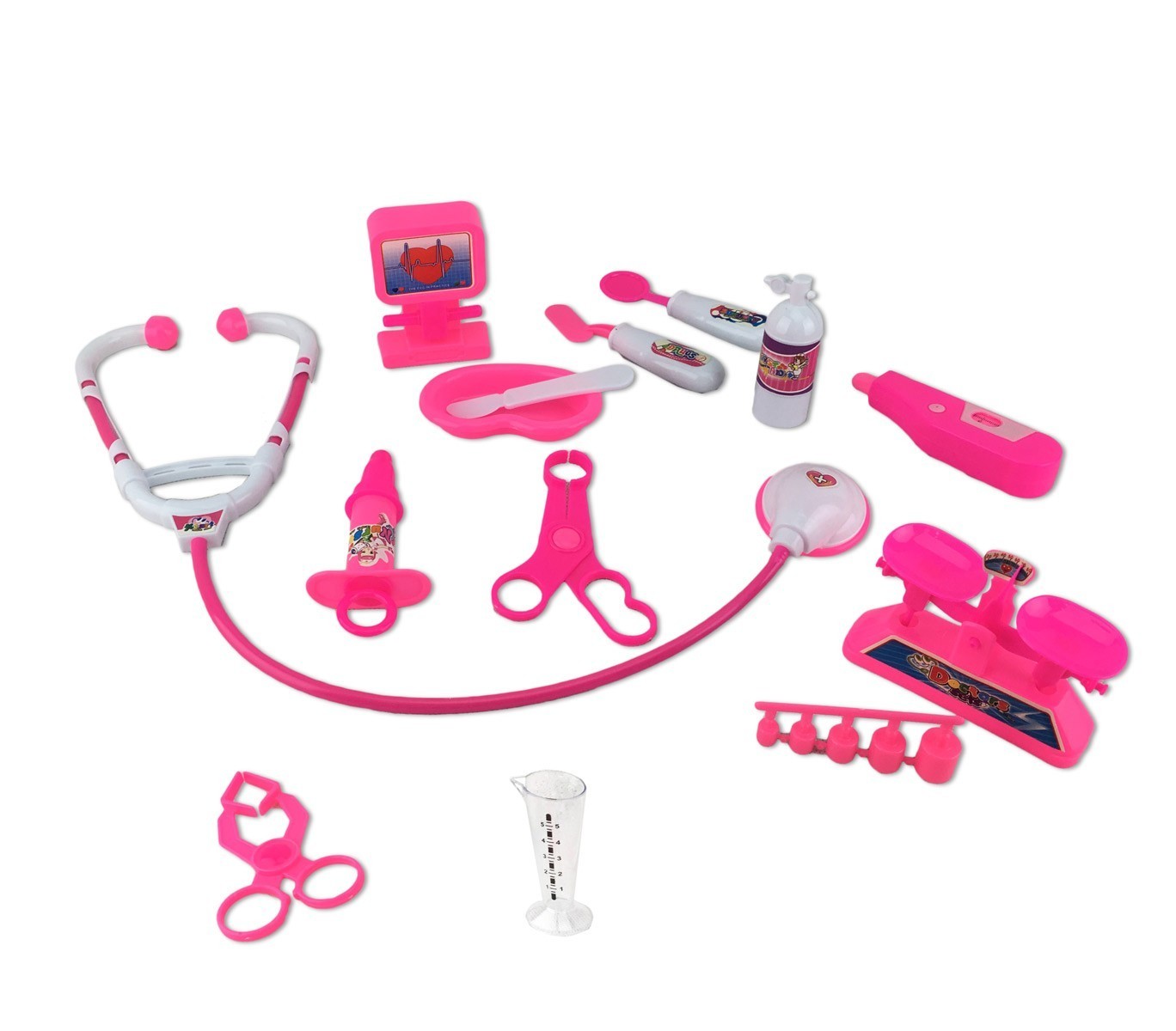 363751 Playset docteur TROLLEY CIGIOKI avec 13 accessoires fantastiques