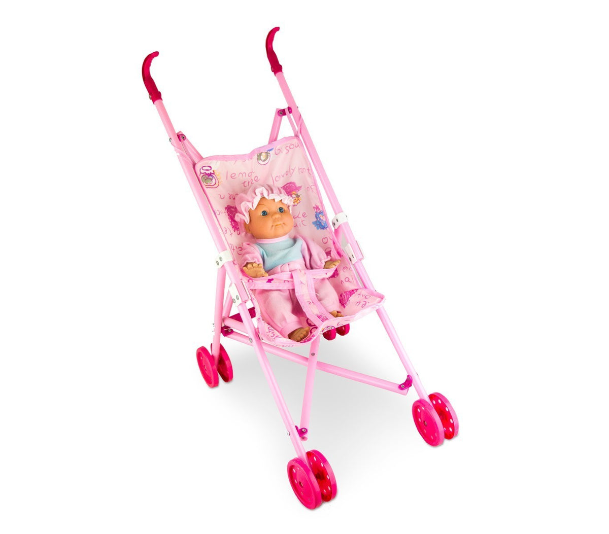 371404 Poussette pour poupée CIGIOKI SWEET SUPER BABY avec poupon