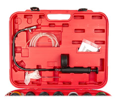 4503 Kit de testeur de pression du radiateur FUBUCA kit purge et recharge 27 pcs