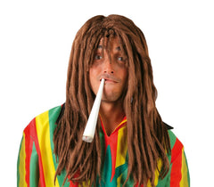 444259 Perruque unisexe RASTA idéal pour carnaval et pour soirées à thème