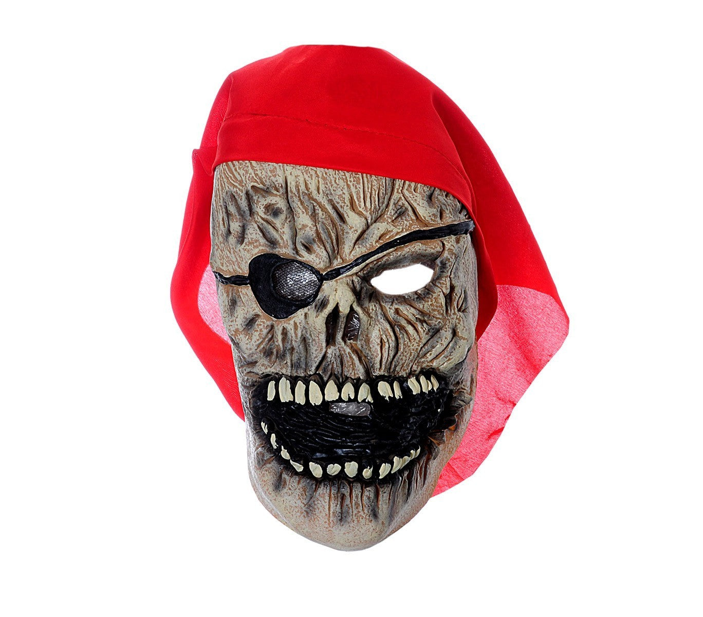441621 Masque de déguisement de carnaval PIRATE ZOMBIE bandana taille unique