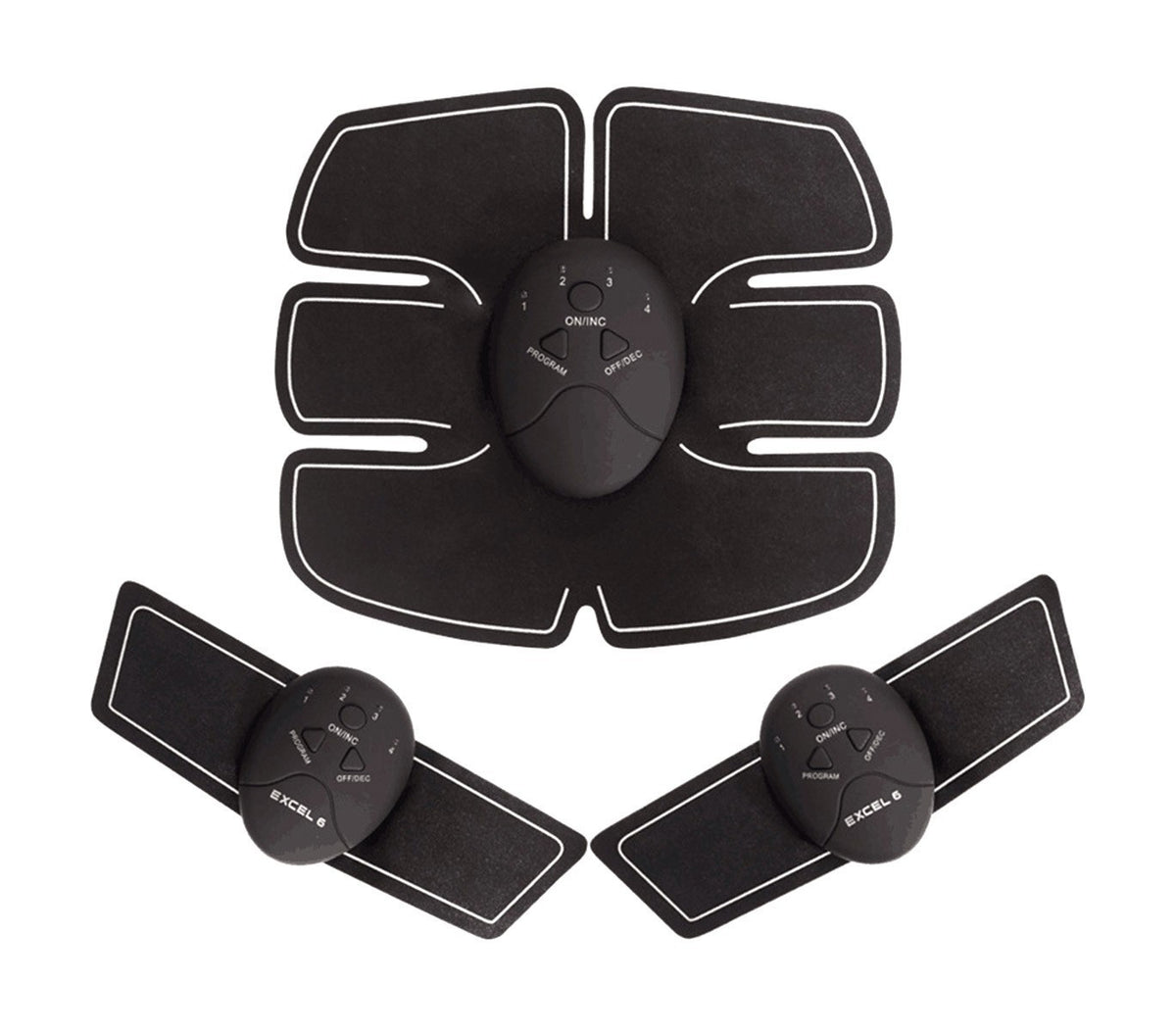 365413 Electro-stimulateur sans fil Smart Fitness pour jambes bras et abdominaux