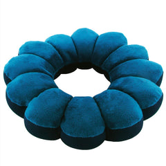Oreiller/coussin relaxant de voyage - tête ergonomique - microsphères