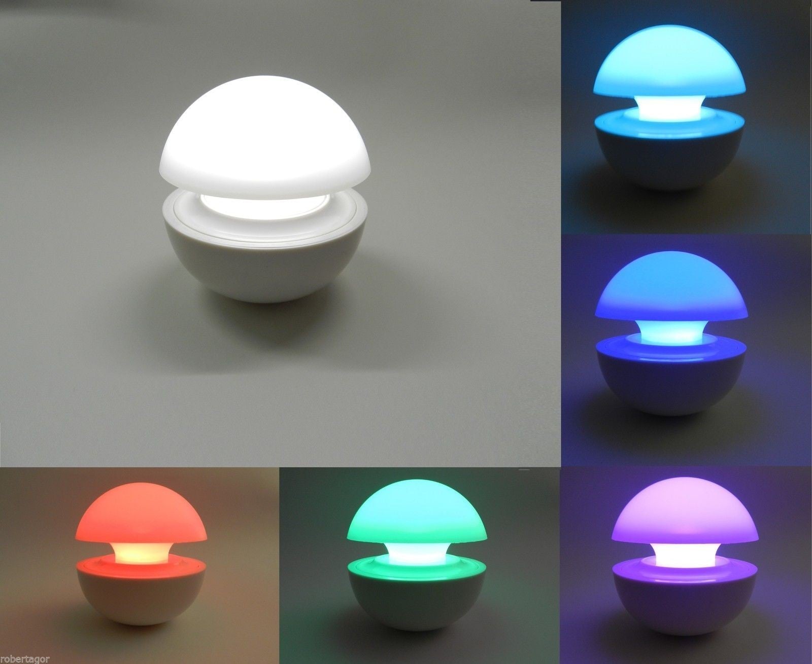 Lampe de table ou de lecture dans la nuit - Chromothérapie - RGB multicolore