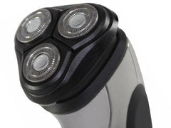 Rasoir électrique sans fil et rechargeable avec 3 têtes rotatives, Wet & Dry