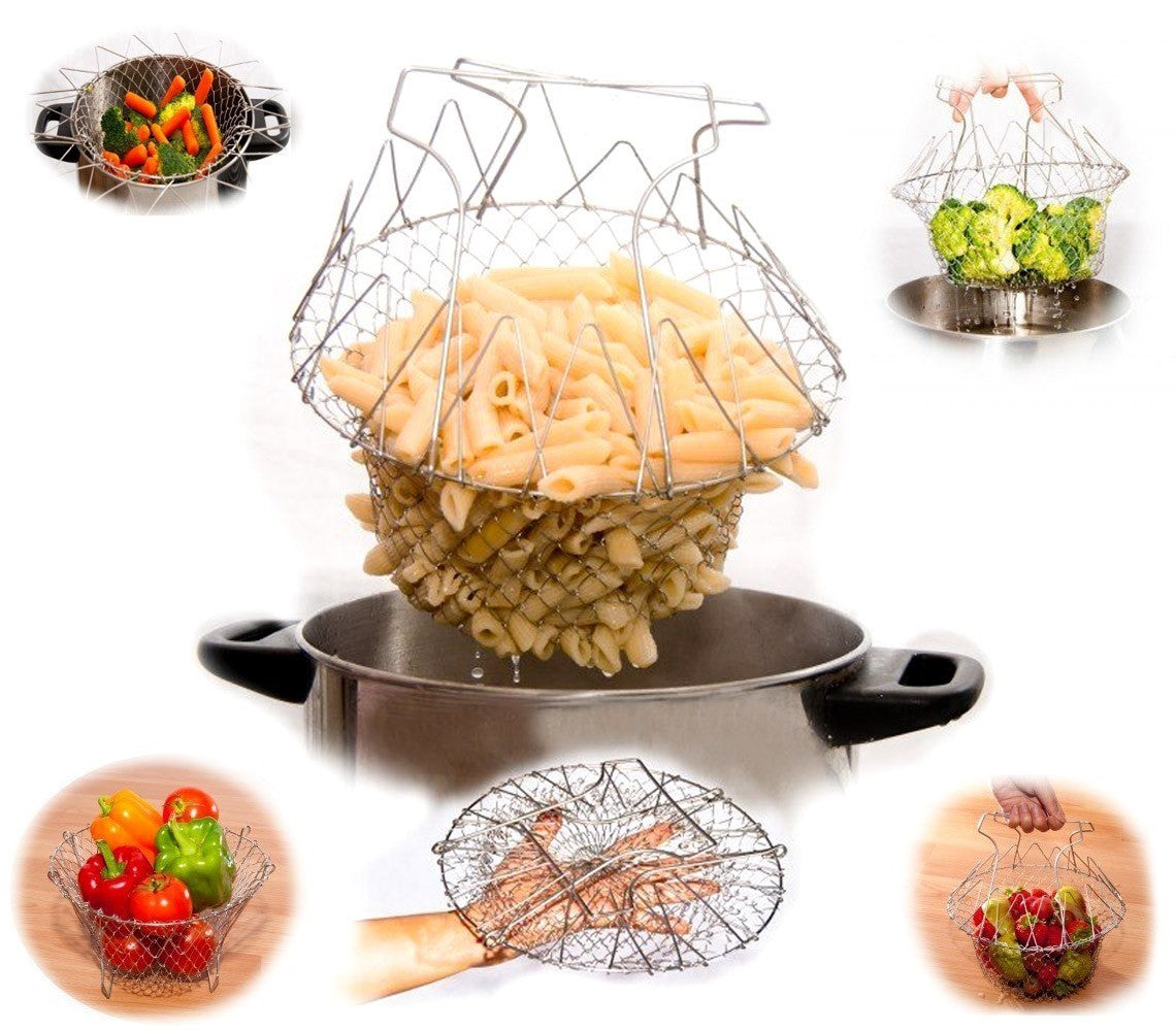 Passoire pliable / panier-filtre