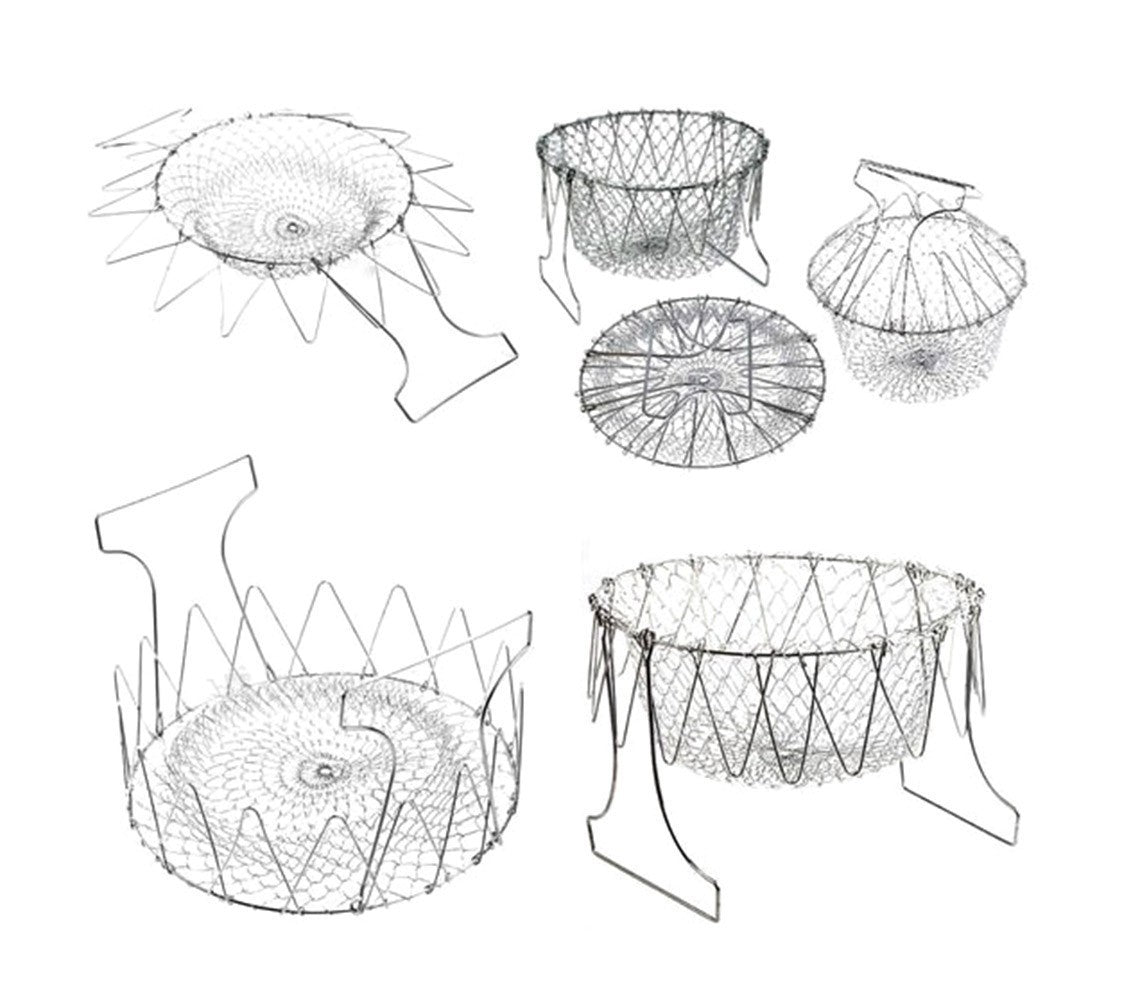 Passoire pliable / panier-filtre