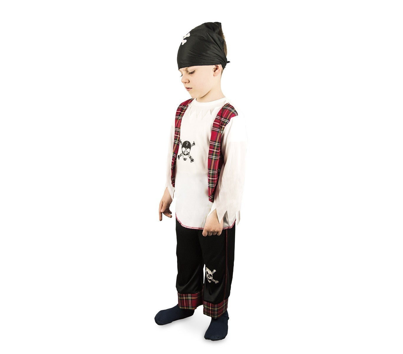 227707 Déguisement de carnaval pour enfant PIRATE avec bandana