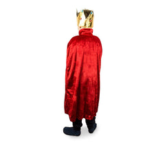 368721 Déguisement de carnaval pour enfant ROI EMPEREUR avec couronne