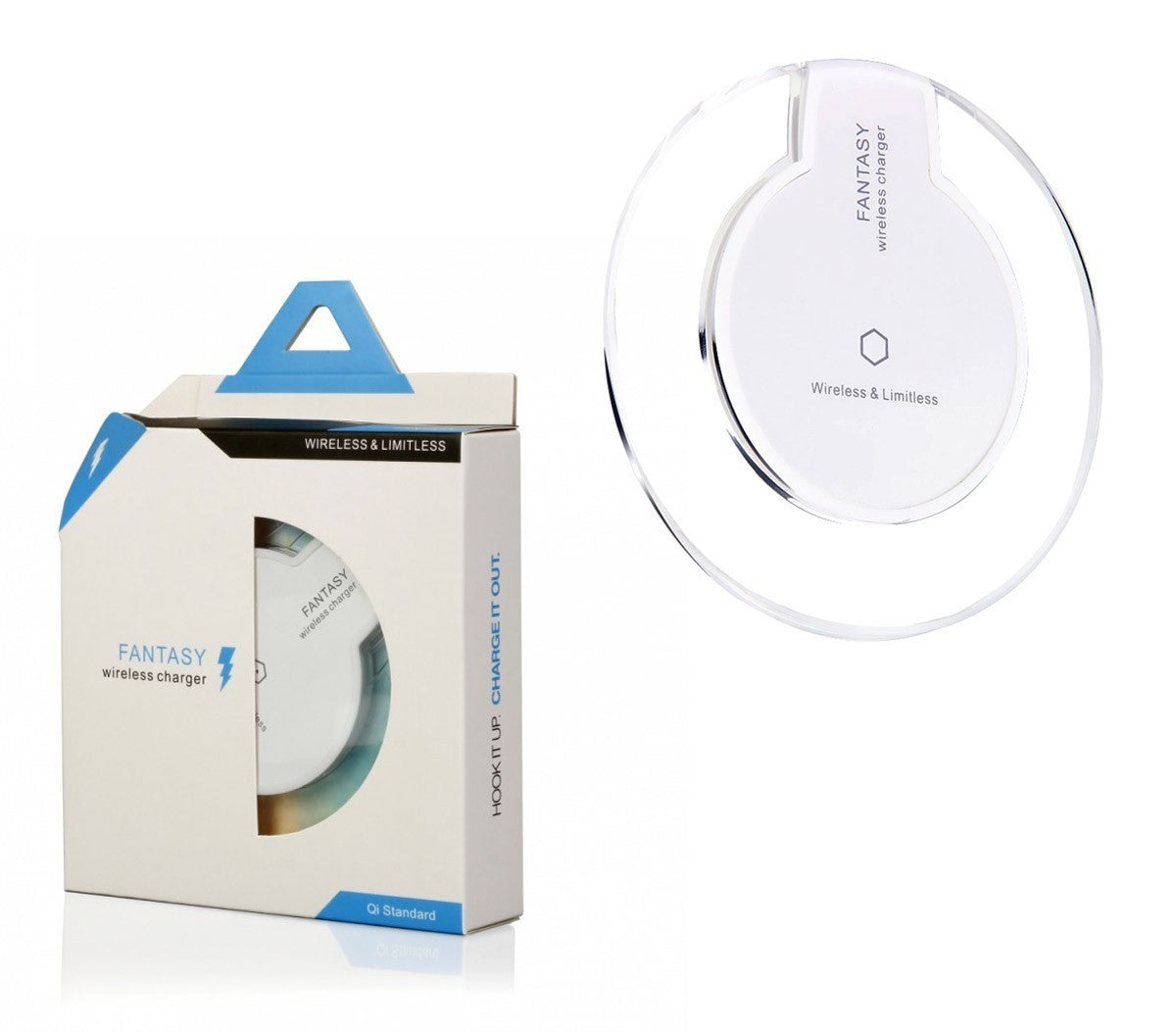 713527 Chargeur de batterie Qi à induction sans fil universel wireless 
