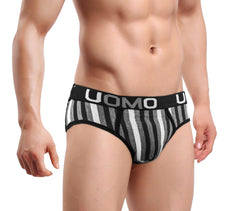 PT-7813 Pack de 4 slips à rayures pour homme modèle KEMPER tailles M au XXL