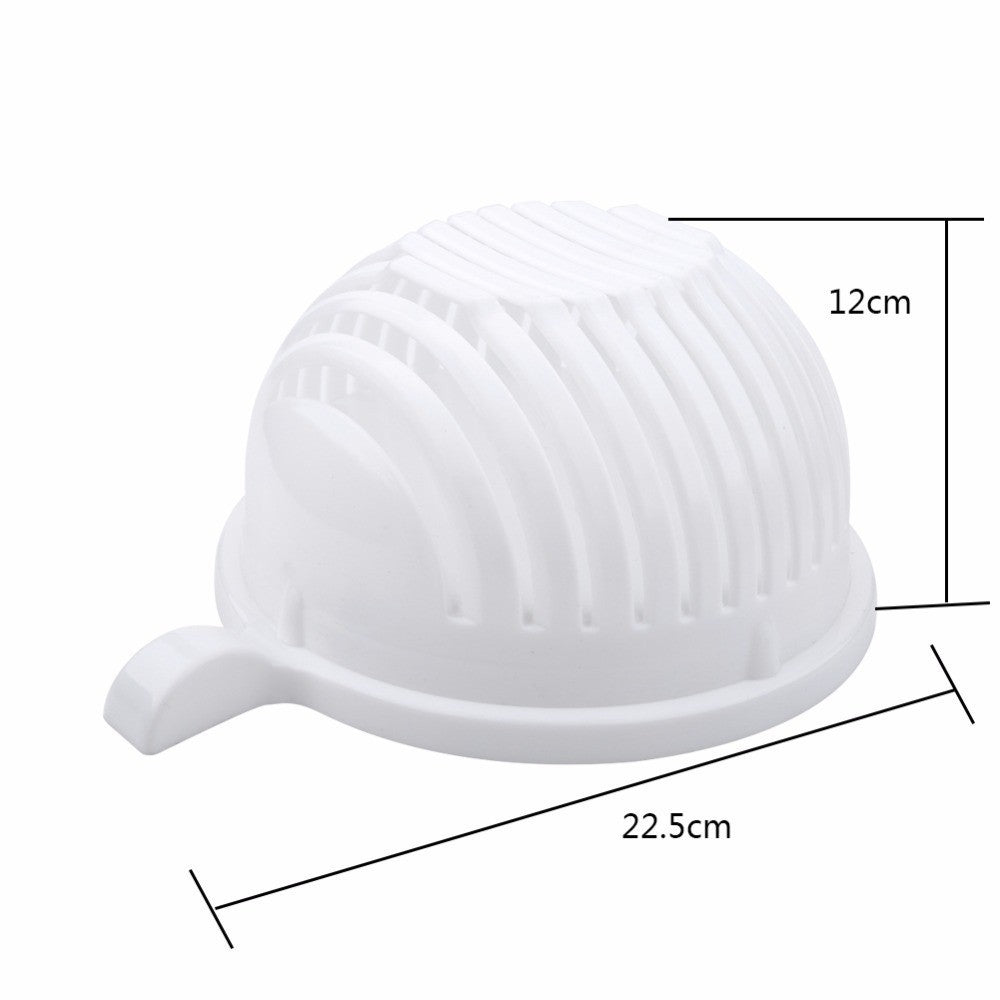 210025 Bol coupe-salade BANY coupe et égoutte salade lavable au lave-vaisselle