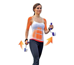 001065 SWING TRAINER haltères oscillant 1,3 kg bras et thorax Idéal randonnée
