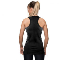 KZ-359 T-shirt de sport running pour femme en tissu respirant bandes latérales
