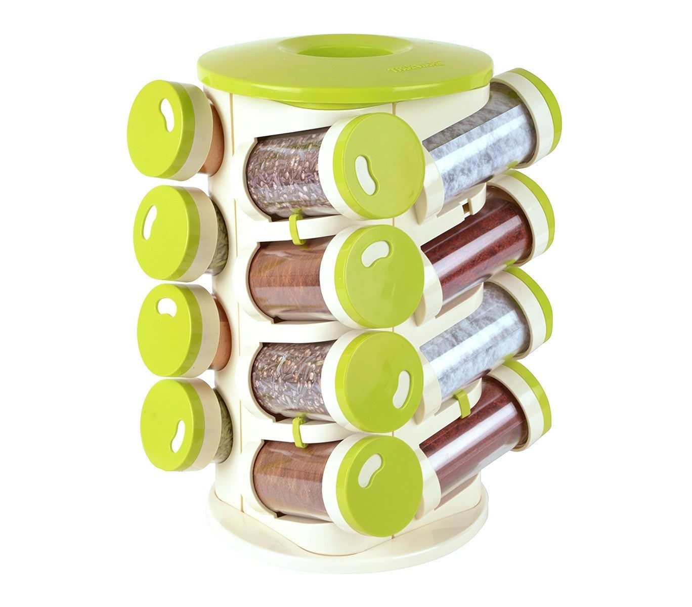 Carrousel à épices tournant 16 pots pop-up SPICE RACK rangement porte-épices