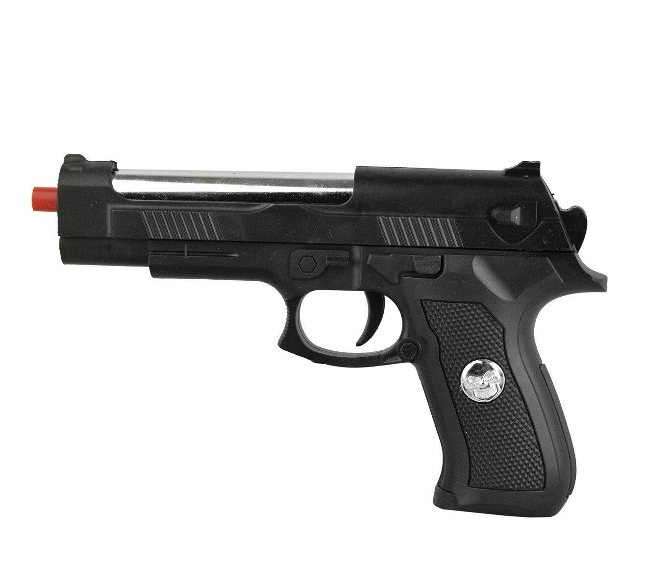 285589 Pistolet en plastique Sport Gun HY-730A avec silencieux 6 mm avec billes