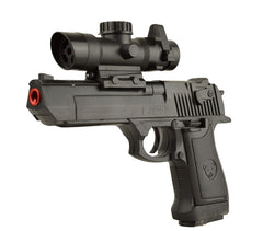 141458 Pistolet en plastique jouet 1823-87 avec pointeur 6 mm billes incluses