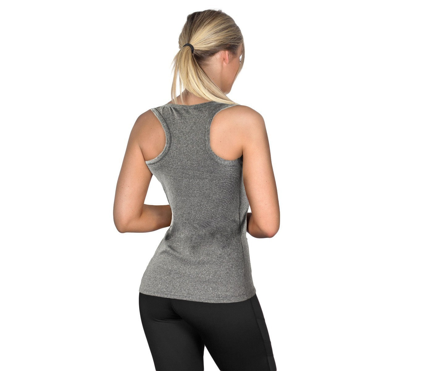 Lot de 4 débardeurs de sport et running pour femme en tissu fitness et sport