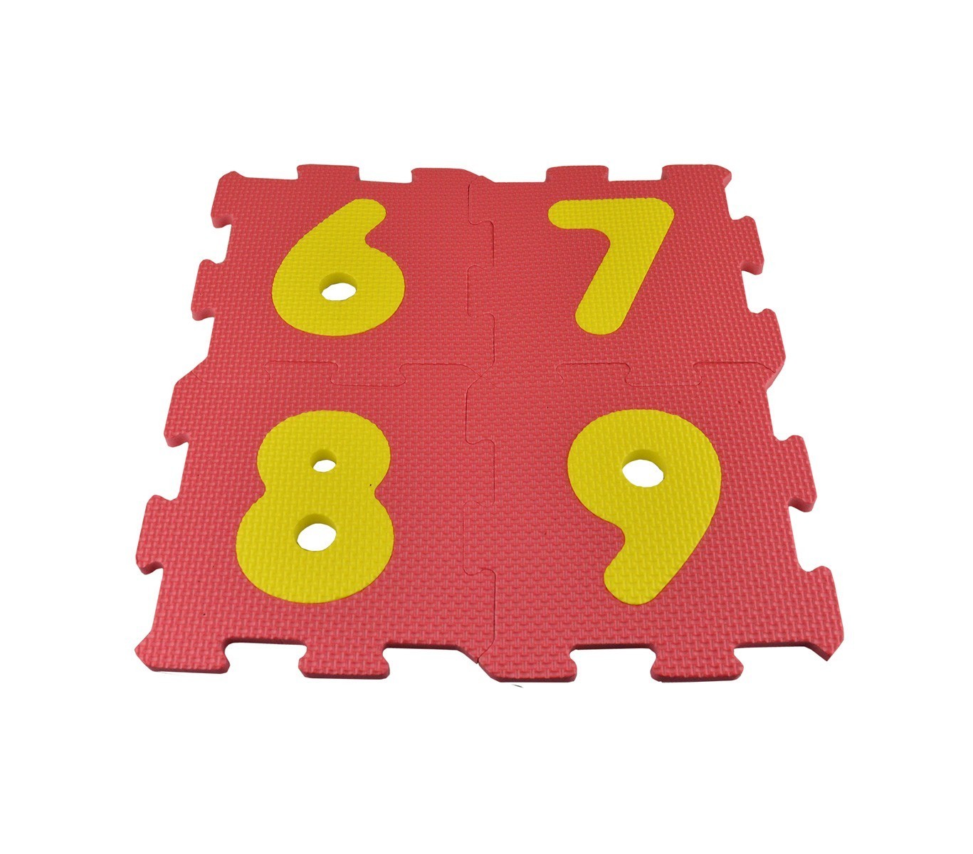 529057 Tapis puzzle en mousse 20 pièces à assembler 15x15 cm lettres et chiffres