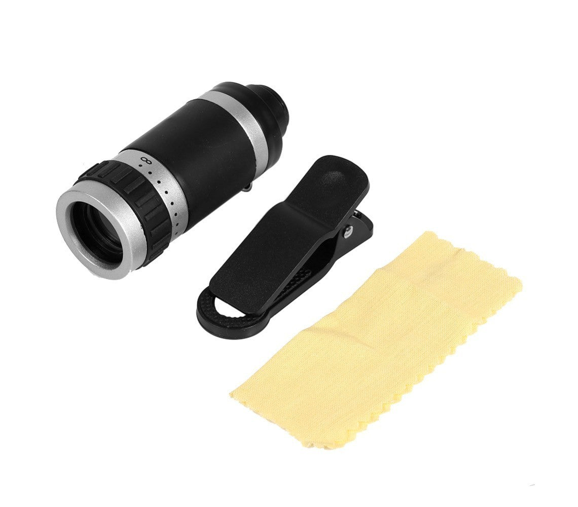 011341 Téléobjectif TECHMADE pour smartphone zoom 8x focalisation manuel