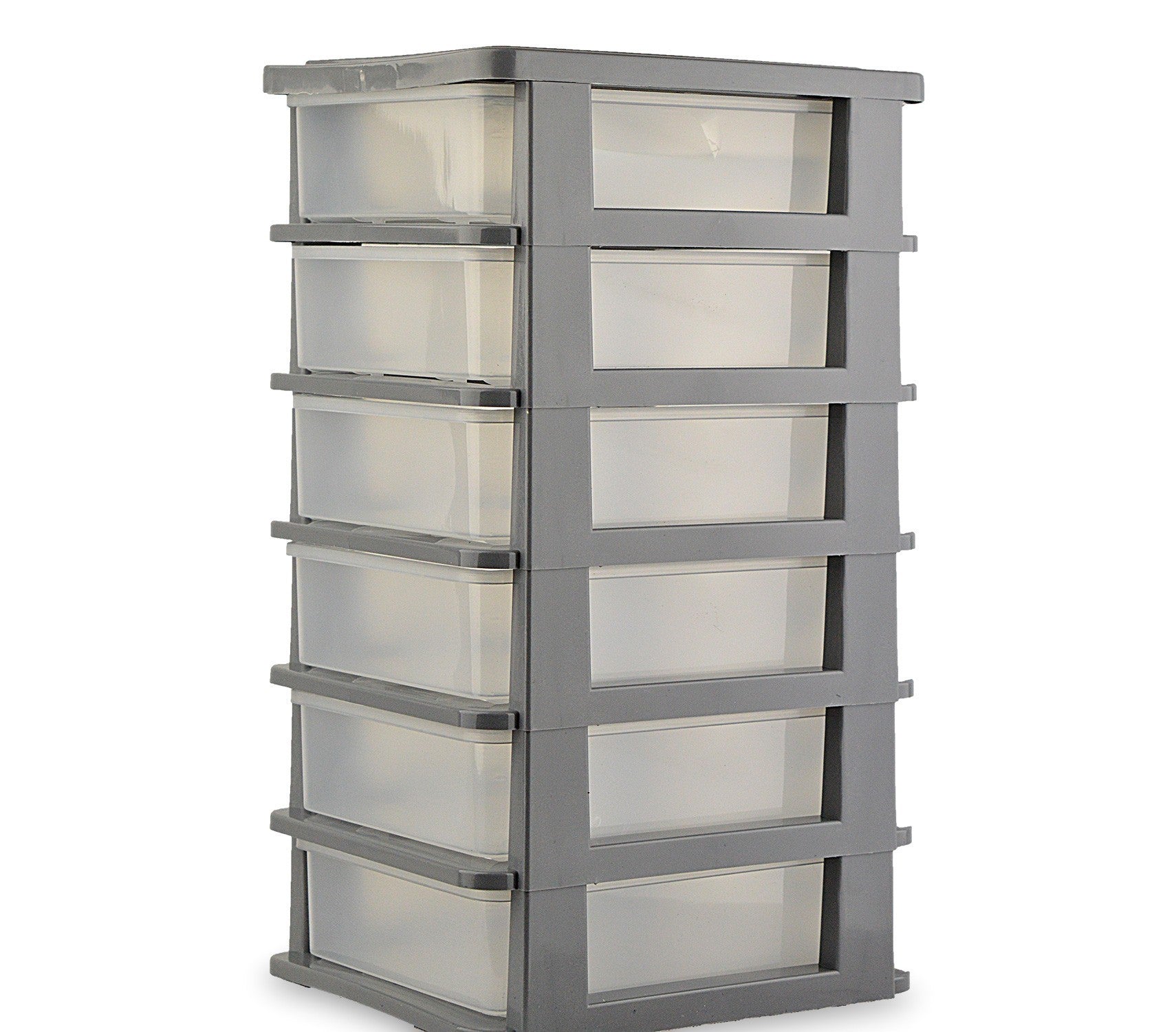 195864 Tour de rangement multiusage BOXIN en plastique 6 tiroirs 15 x 19 x 31 cm