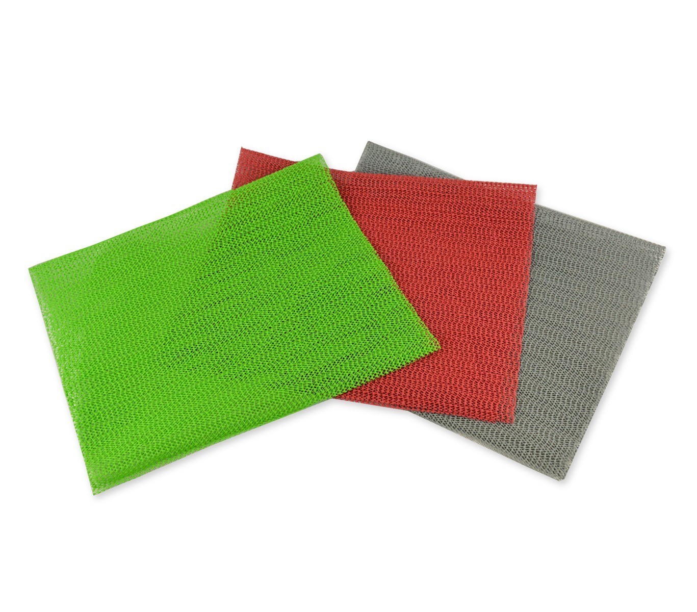 Lot de 3 tapis multiusage antibactérien texture tressé 50 x 30 cm découpable
