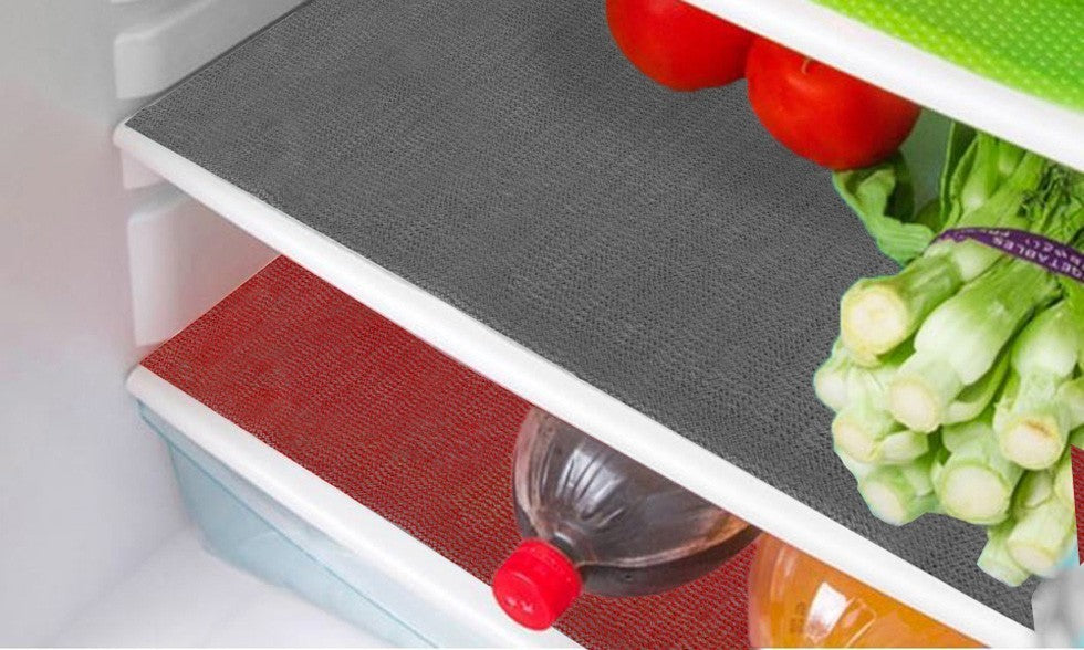 Lot de 3 tapis multiusage antibactérien texture tressé 50 x 30 cm découpable