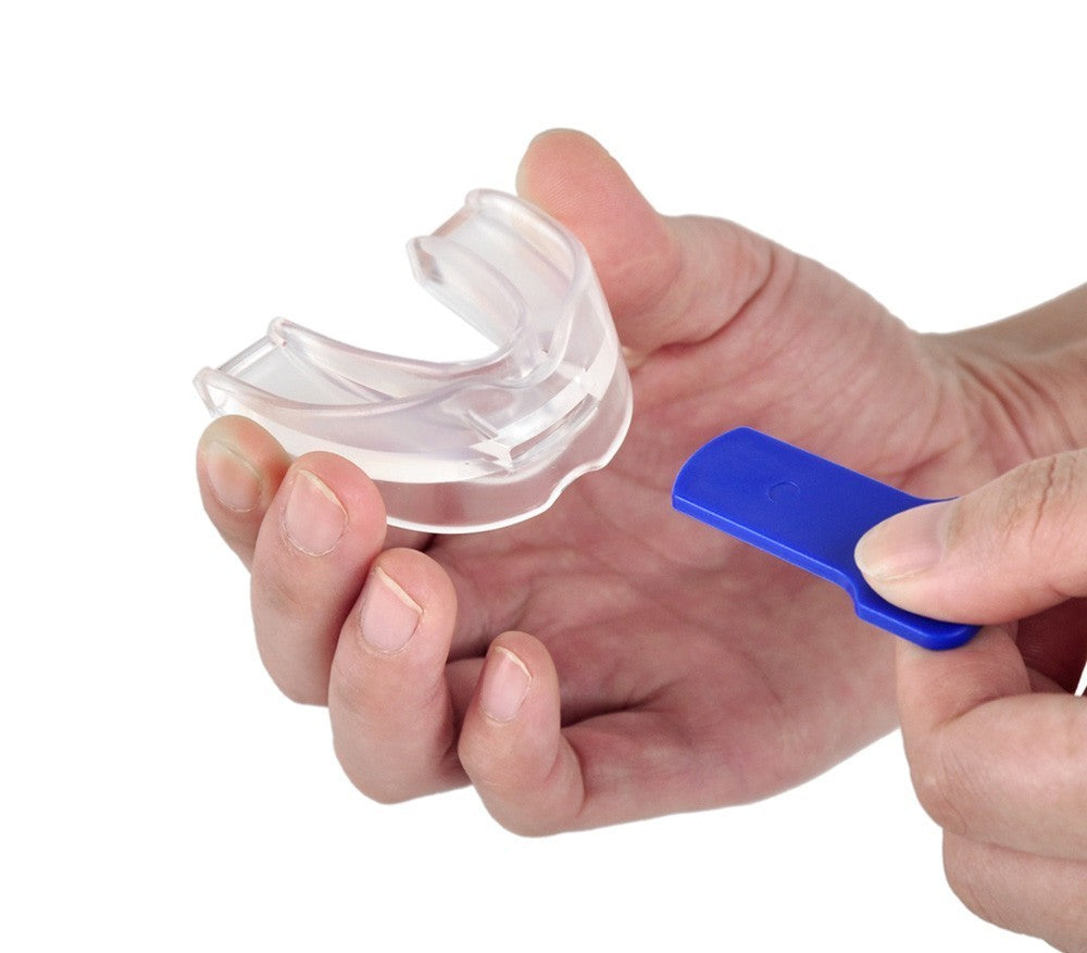 174455 Gouttière anti-bruxisme en silicone pour protéger les dents la nuit