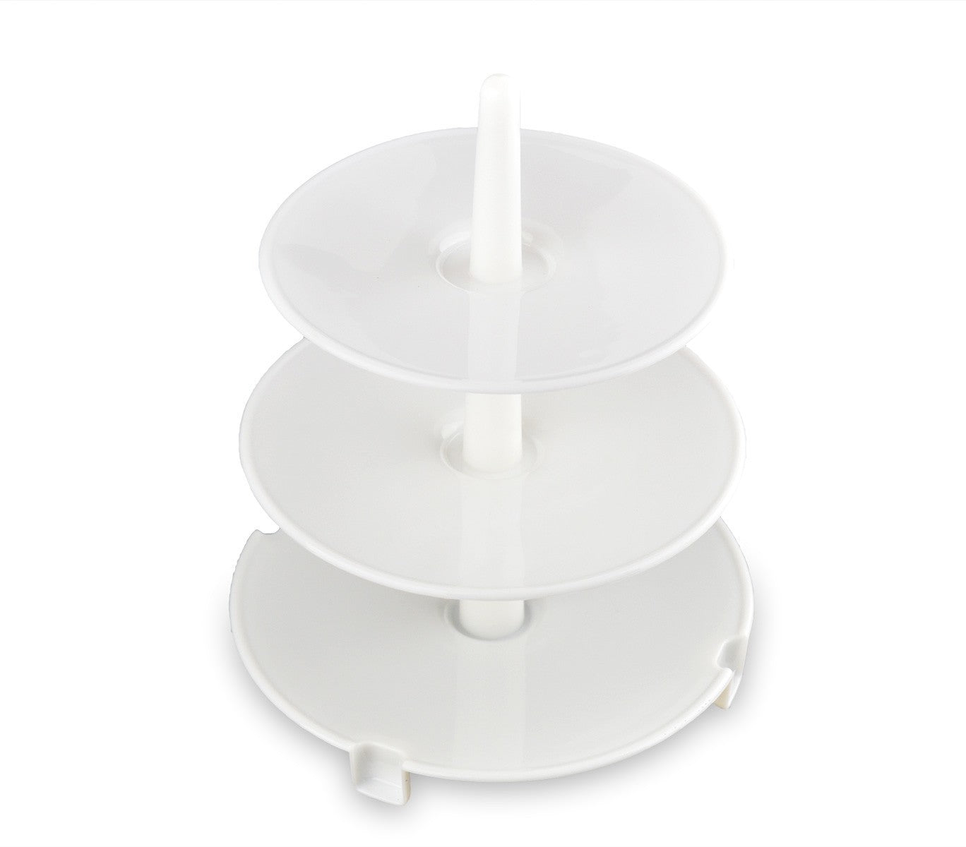 296158 Serviteur à 3 étages pour snacks et gâteaux cupcakes BIG CHEF 27 x 22 cm