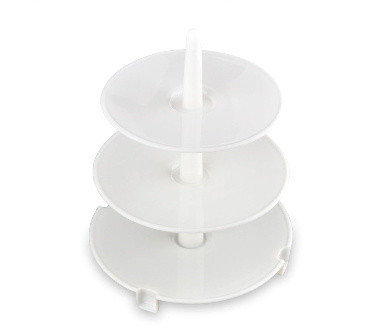 296158 Serviteur à 3 étages pour snacks et gâteaux cupcakes BIG CHEF 27 x 22 cm