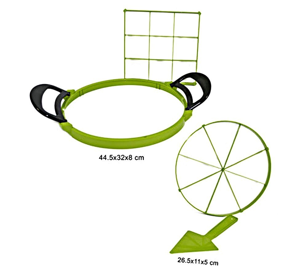 227688 Diviseur à gâteaux 32 cm WELKHOME en forme circulaire et carrée