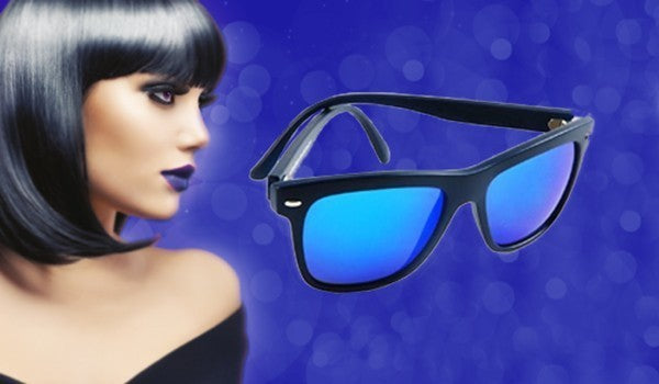 Lunettes de soleil avec le modèle unisexe lentilles en différentes couleurs