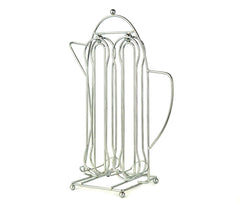 365977 Porte-capsules café avec forme théière pour 16 capsules WELKHOME en métal