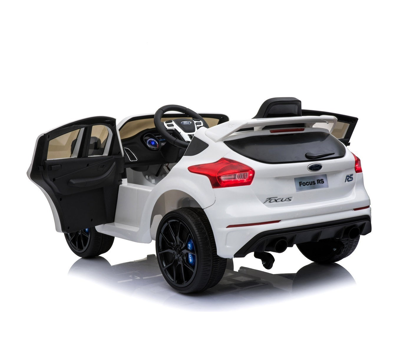 B81324 Voiture électrique enfants Suv FORD FOCUS RS siège cuir 12V télécommandée