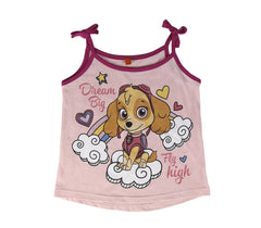 22-1971 Pyjama d’été PAW PATROL pour fille SKYE en coton tailles de 2 à 6 ans