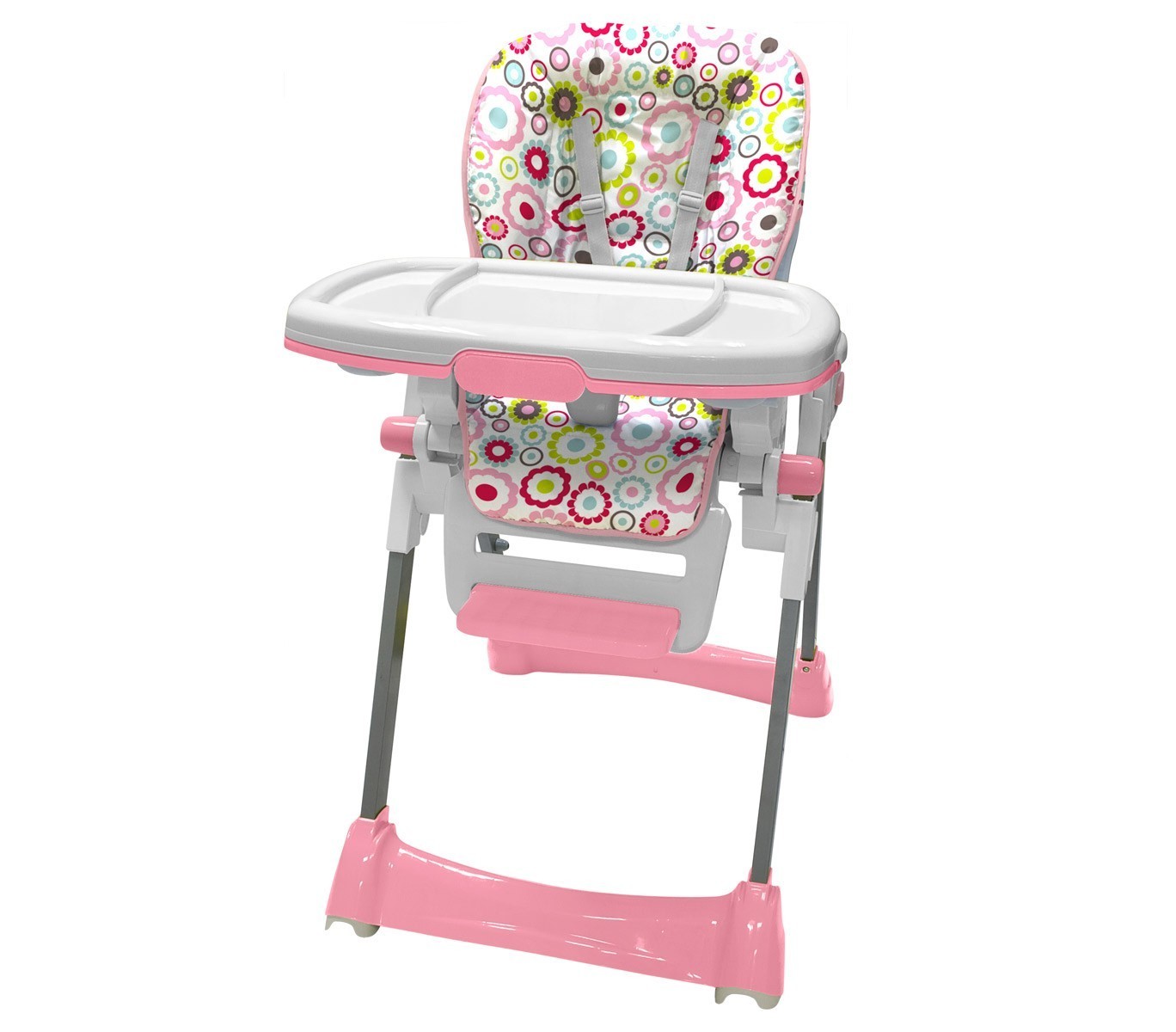 BG-89 Chaise haute bébé Capri NUNU' hauteur réglable inclinable assise souple