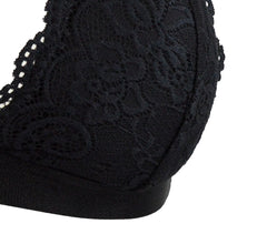 H832 Soutien-gorge à brides bonnet triangle Morena en dentelle noire ou blanche