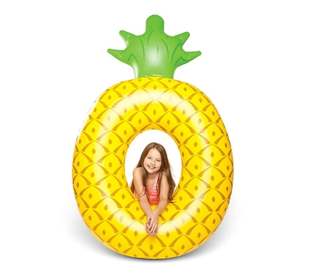 36121 Bouée géante gonflable modèle ananas 179 x 117 cm Bestway