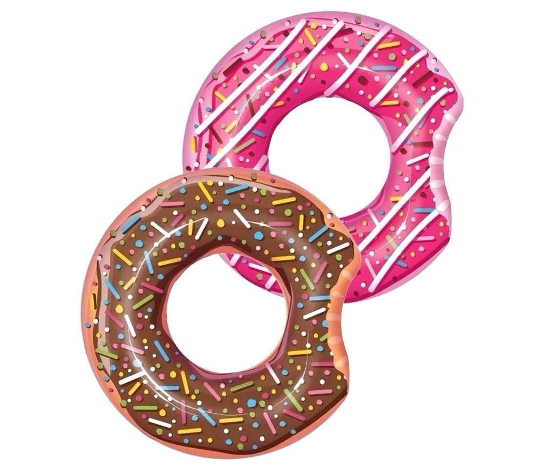36118 Bouée gonflable donut croqué diamètre 107 cm Bestway