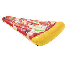 44038 Matelas gonflable Pizza Party 188 x 130 cm avec porte-gobelet