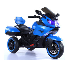 B37500 Moto électrique pour enfant SIDNEY lumières et sons 12V valises latérales