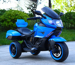 B37500 Moto électrique pour enfant SIDNEY lumières et sons 12V valises latérales