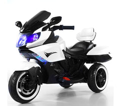 B37500 Moto électrique pour enfant SIDNEY lumières et sons 12V valises latérales