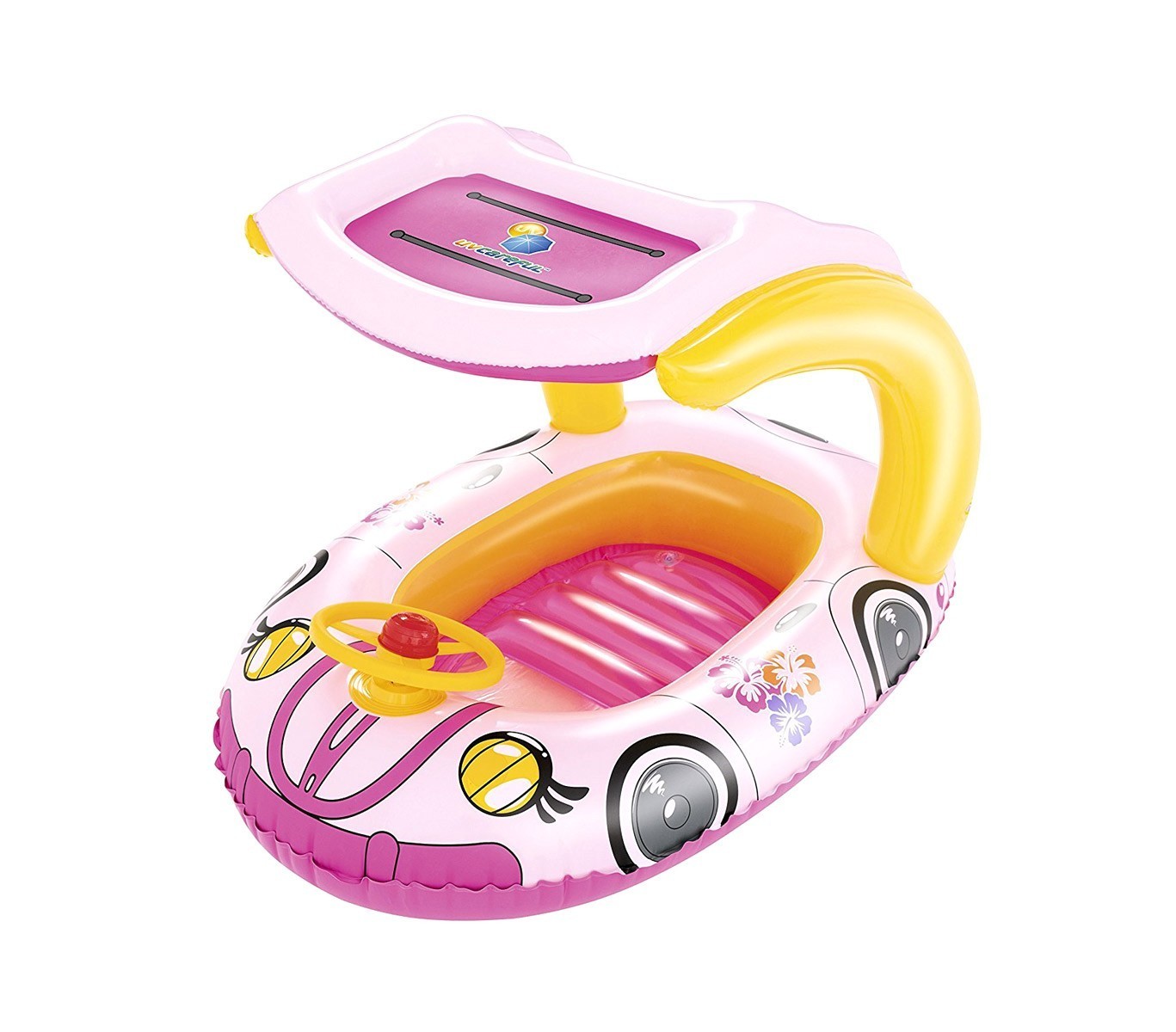 52219 Voiture gonflable pour enfant avec marquise 98 x 66 cm Bestway